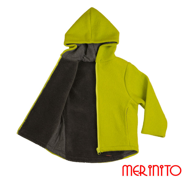 Jacheta copii din lana fiarta + Merino Plus